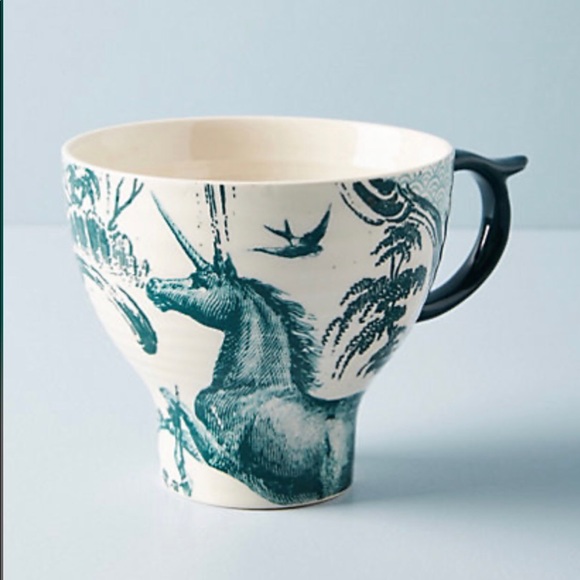 Anthropologie Other - Anthropologie menagerie Unicorn XL mug new